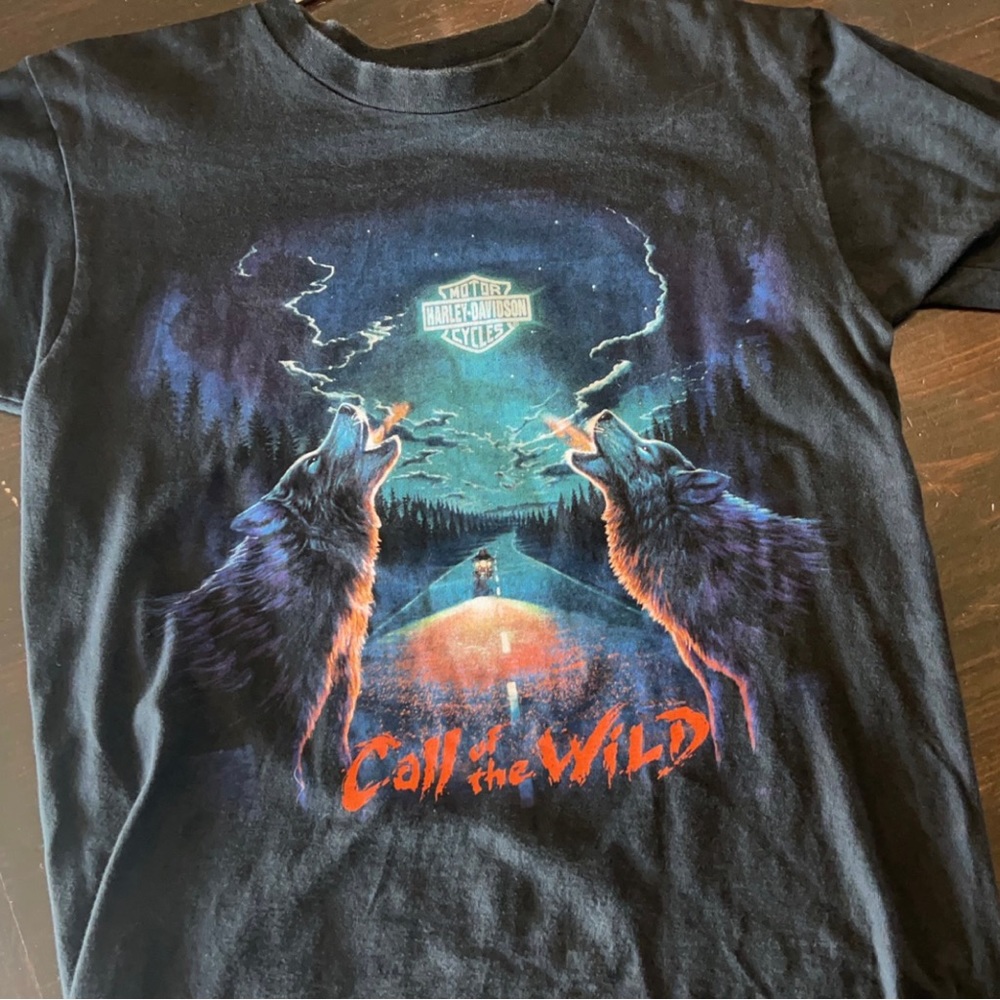 1995 Harley-Davidson Call of the Wild Allentown, PA T-shirt size medium no flaws